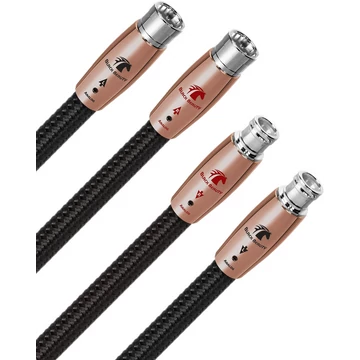 Audioquest Black Beauty XLR analóg kábel, 0.6m