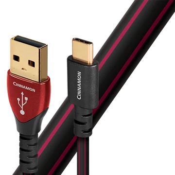 Audioquest Cinnamon USB-A --&gt; USB-C összekötő kábel 1,5m