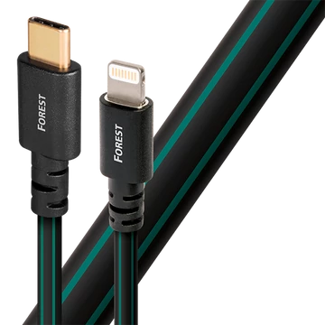 Audioquest Forest USB-C --&gt; Lightning kábel 0,75m