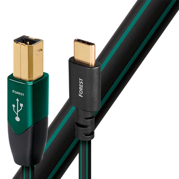 Audioquest Forest USB-B --&gt; USB-C kábel 1,5m