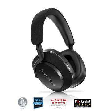Bowers &amp; Wilkins PX7 S2 Bluetooth fejhallgató, fekete
