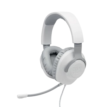 JBL Quantum 100  Gamer fejhallgató, fehér