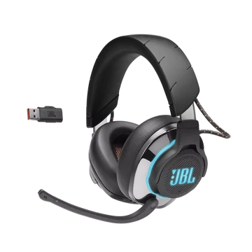 JBL Quantum 810 Gamer, zajszűrős, vezeték nélküli fejhallgató, fekete
