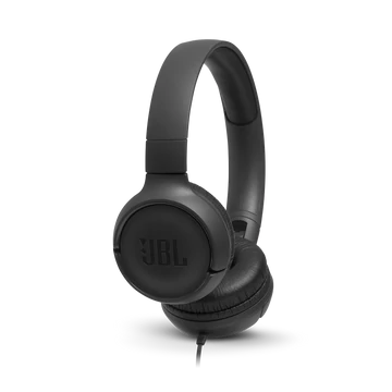 JBL T500 fejhallgató, fekete