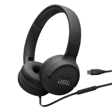JBL Tune 520C USB-C fejhallgató, fekete