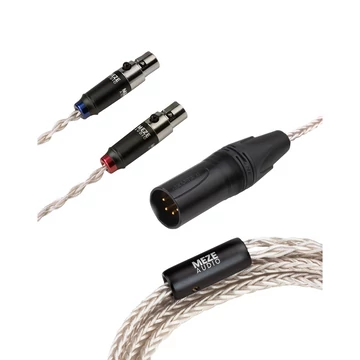 MEZE Elite &amp; Empyrean upgrade kábel XLR, ezüstözött