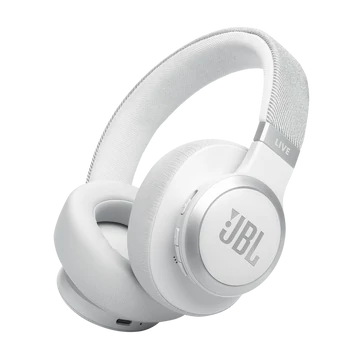 JBL Live 770NC Bluetooth fejhallgató, fehér