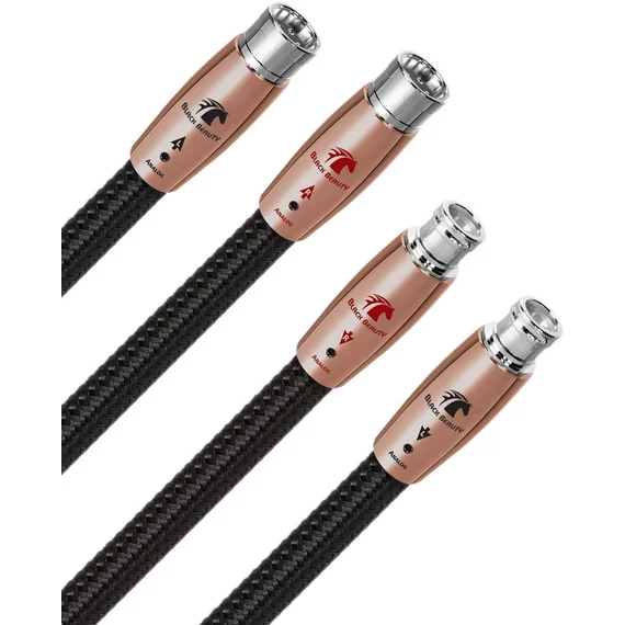 Audioquest Black Beauty XLR analóg kábel, 0.6m