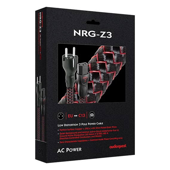 Audioquest NRG-Z3 hálózati kábel 1m