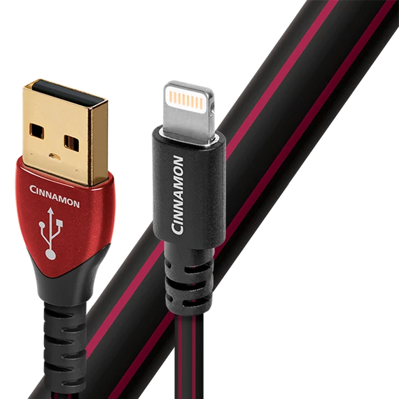 Audioquest Cinnamon USB-A --> Lightning összekötő kábel 1,5m