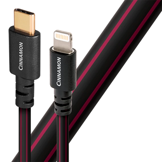 Audioquest Cinnamon USB-C --> Lightning összekötő kábel 0,75m