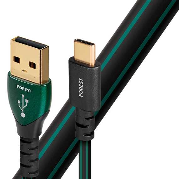 Audioquest Forest USB-A --> USB-C kábel 1,5m