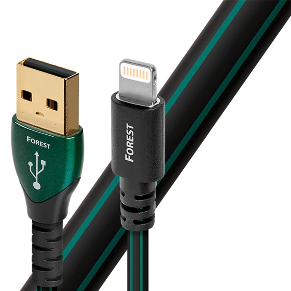 Audioquest Forest USB-A --> Lightning kábel 0,75m