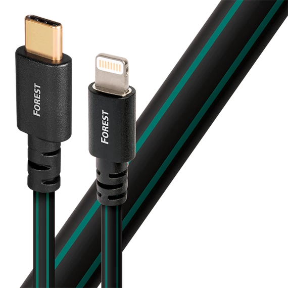 Audioquest Forest USB-C --> Lightning kábel 0,75m