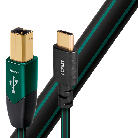 Audioquest Forest USB-B --> USB-C kábel 0,75m