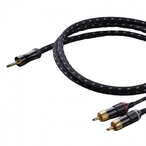 FiiO LR-3.5A Jack-Dupla RCA analóg kábel, 100cm