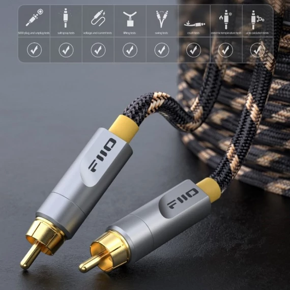 FiiO LR-RCA4 (M) 2 x analóg RCA-RCA, 80 cm