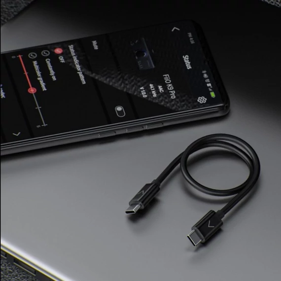 FiiO LT-TC3 kábel USB-C - USB-C kábel,  20 cm