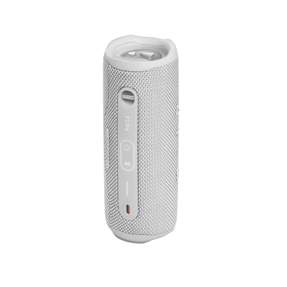 JBL Flip 6 vízálló bluetooth hangszóró, fehér