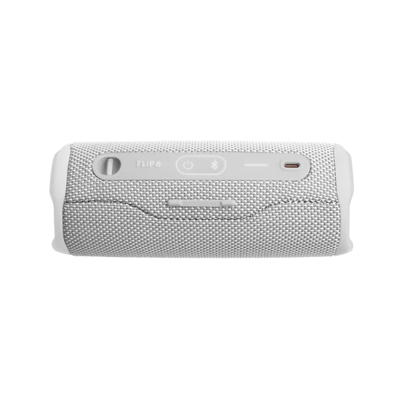 JBL Flip 6 vízálló bluetooth hangszóró, fehér
