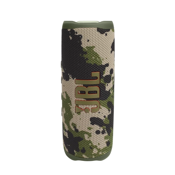 JBL Flip 6 vízálló bluetooth hangszóró, squad (terepszín)