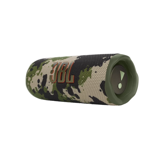 JBL Flip 6 vízálló bluetooth hangszóró, squad (terepszín)
