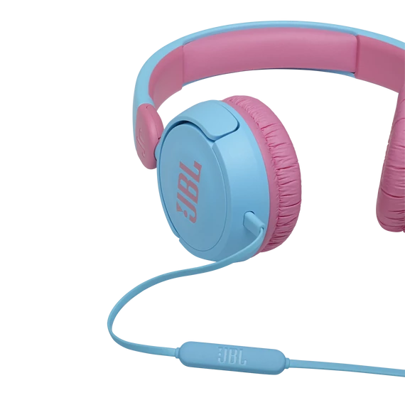 JBL JR310 vezetékes gyerek fejhallgató, kék