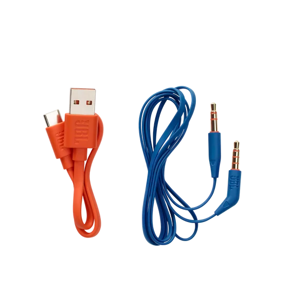 JBL JR460NC bluetooth-os, zajszűrős fejhallgató, kék