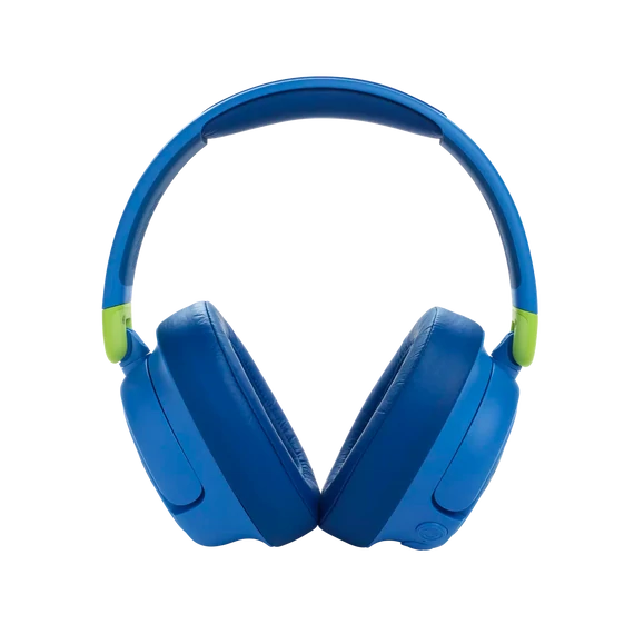 JBL JR460NC bluetooth-os, zajszűrős fejhallgató, kék