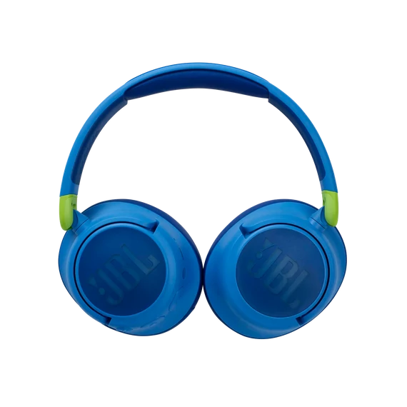 JBL JR460NC bluetooth-os, zajszűrős fejhallgató, kék