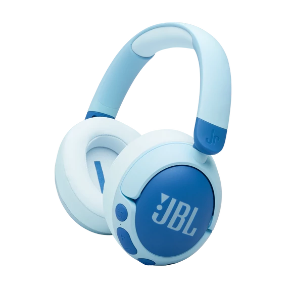 JBL Junior 470NC bluetooth-os, zajszűrős fejhallgató, kék