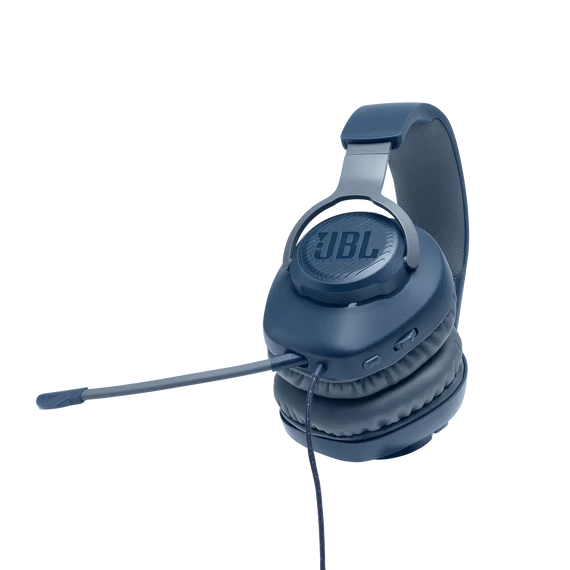 JBL Quantum 100  Gamer fejhallgató, kék