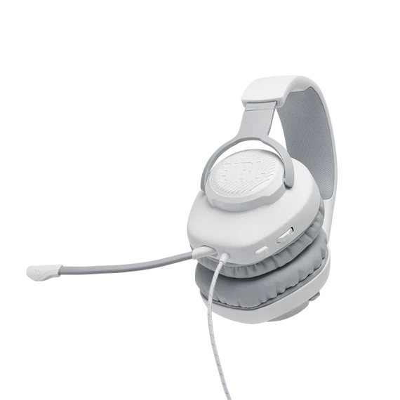 JBL Quantum 100  Gamer fejhallgató, fehér