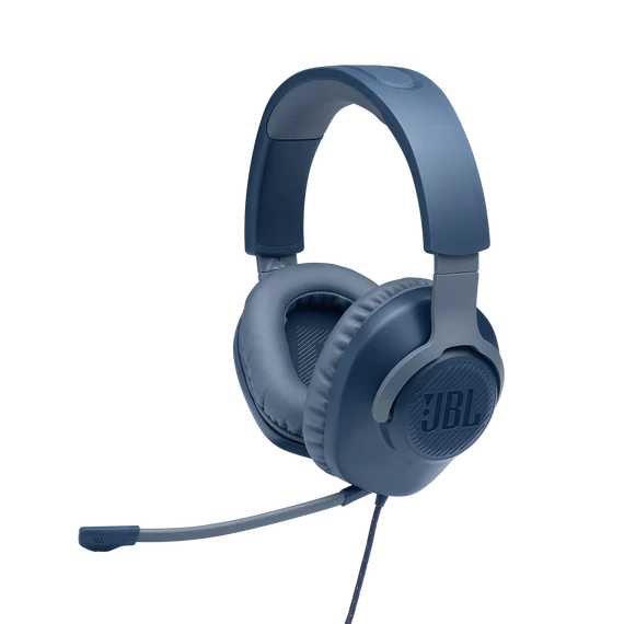 JBL Quantum 100  Gamer fejhallgató, kék