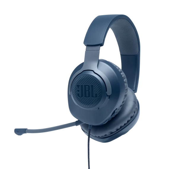 JBL Quantum 100  Gamer fejhallgató, kék