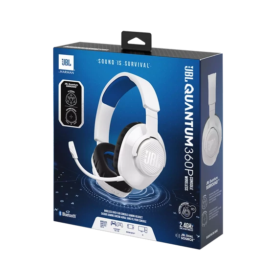 JBL Quantum 360P Gamer Vezeték nélküli fejhallgató PS konzolhoz