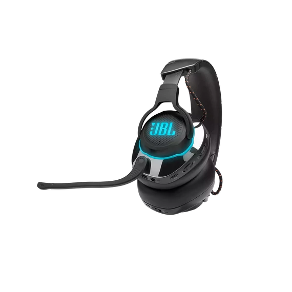 JBL Quantum 810 Gamer, zajszűrős, vezeték nélküli fejhallgató, fekete