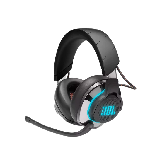 JBL Quantum 810 Gamer, zajszűrős, vezeték nélküli fejhallgató, fekete