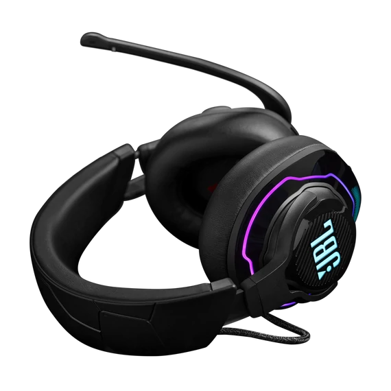 JBL Quantum 910 Gamer, zajszűrős, vezeték nélküli fejhallgató, fekete