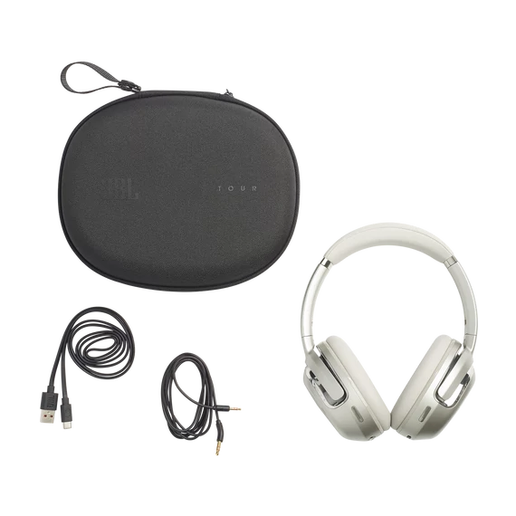 JBL Tour One M2 bluetooth-os, zajszűrős fejhallgató, pezsgő