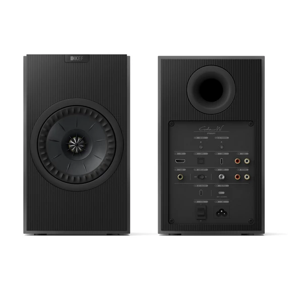 KEF Coda W aktív hangfal, sötét titánium
