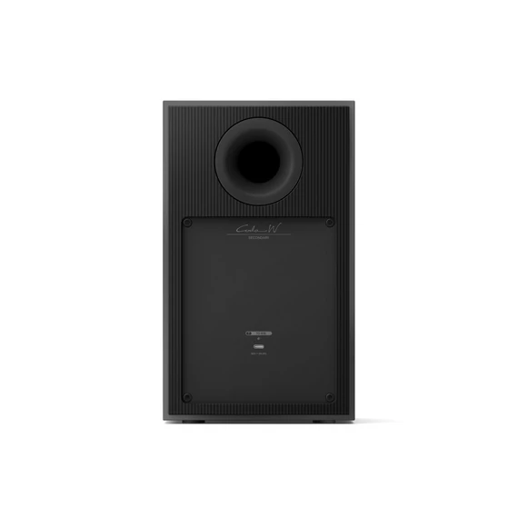 KEF Coda W aktív hangfal, sötét titánium