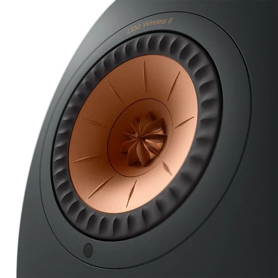 KEF LS50 Wireless II polcsugárzó pár, fekete