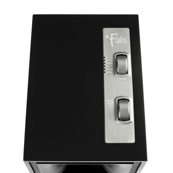 Klipsch The Fives, aktív hangszóró pár, matt fekete