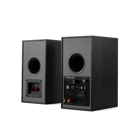 Klipsch R-51PM aktív polcsugárzó pár, fekete