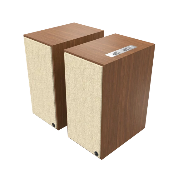 Klipsch The Nines, aktív hangszóró pár, dió