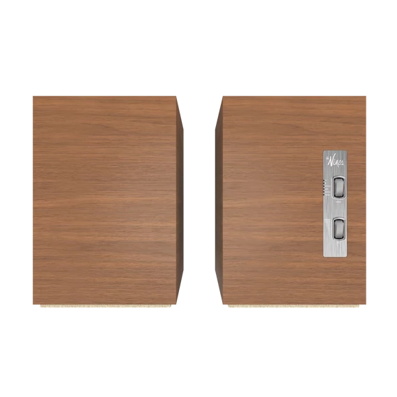 Klipsch The Nines, aktív hangszóró pár, dió