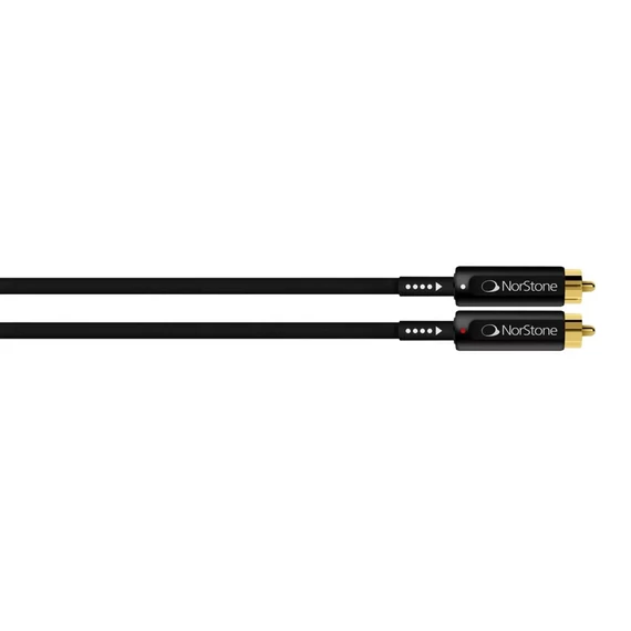 NorStone Arran RCA audio összekötő kábel, 0.6m