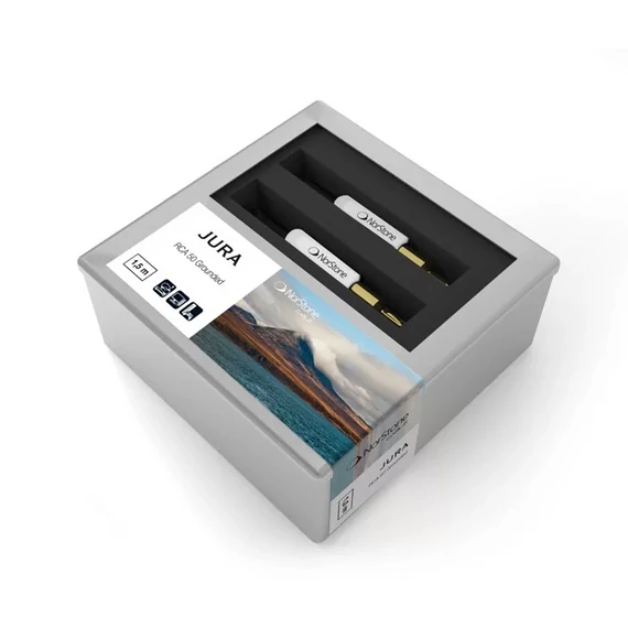 NorStone Jura USB A-B ezüstözött összekötő kábel, 3 méter