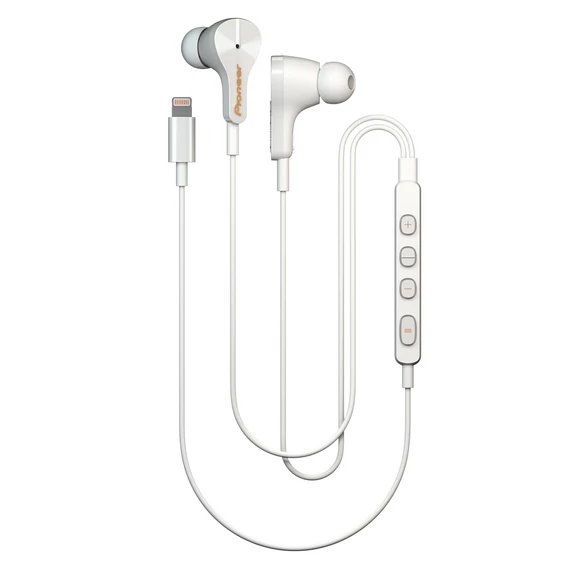 Pioneer Rayz Lightning fülhallgató, fehér